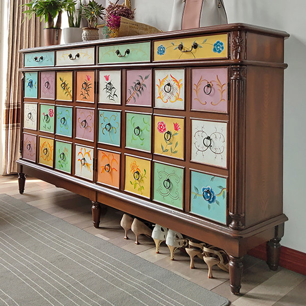 LORENZO Armoire à chaussures Vintage Wayfair Canada